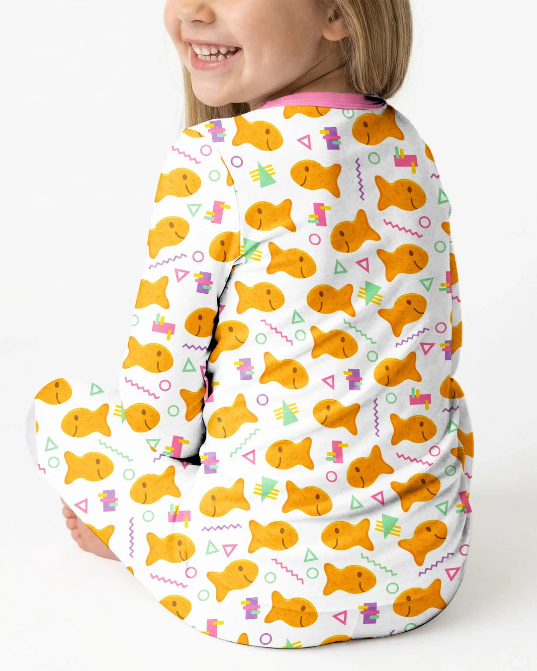 Conjunto de pijama de dos piezas de bambú con mangas largas, plantilla PERSONALIZADA