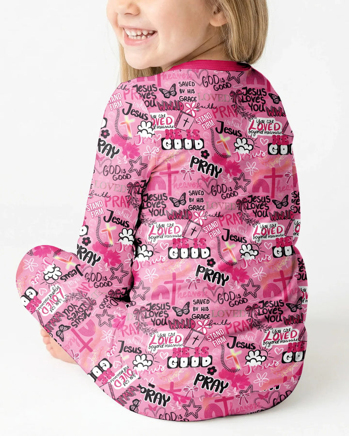 Conjunto de pijama de dos piezas de bambú con mangas largas, plantilla PERSONALIZADA