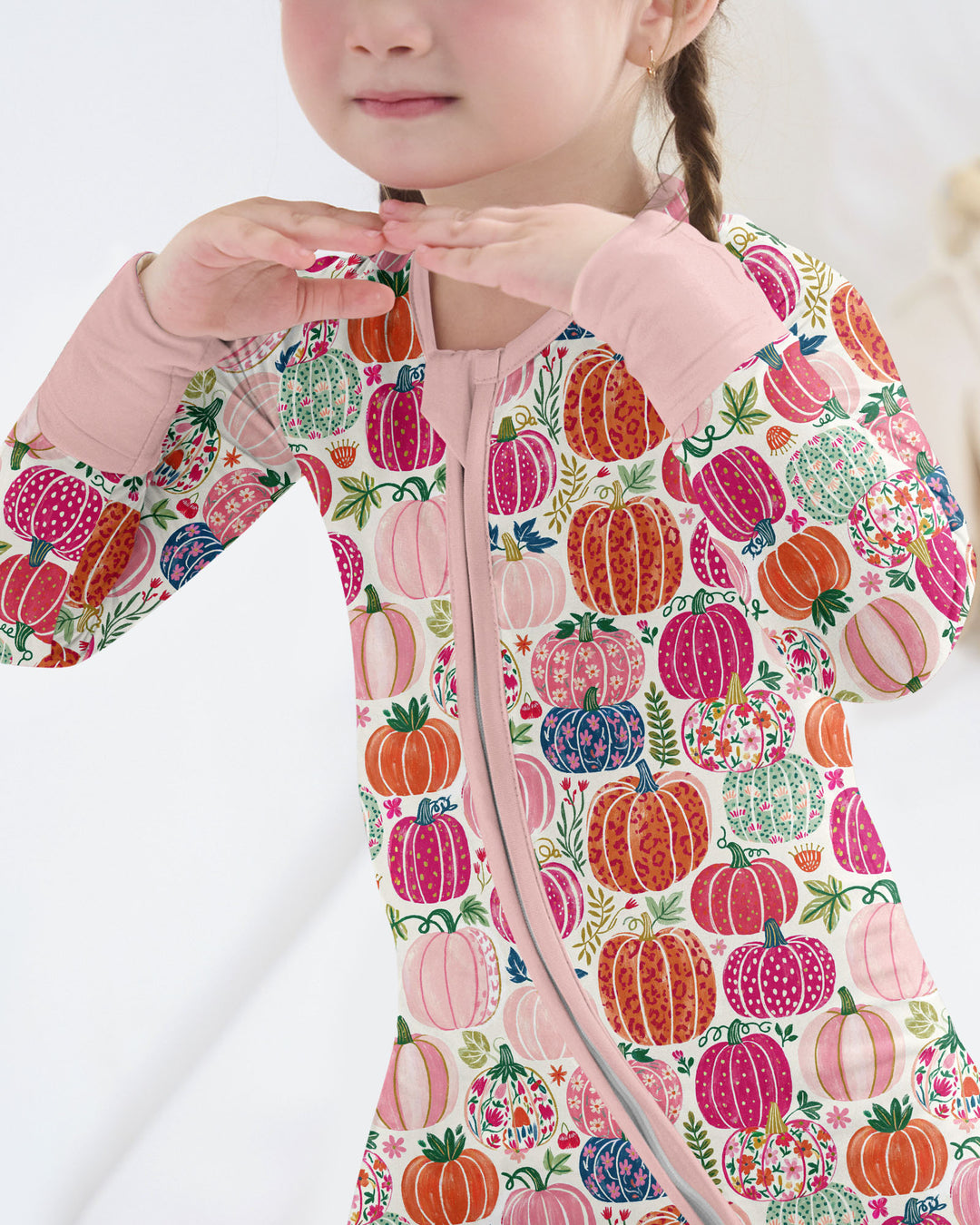 Pumpkin & Bloom Bamboo Convertible Zippy