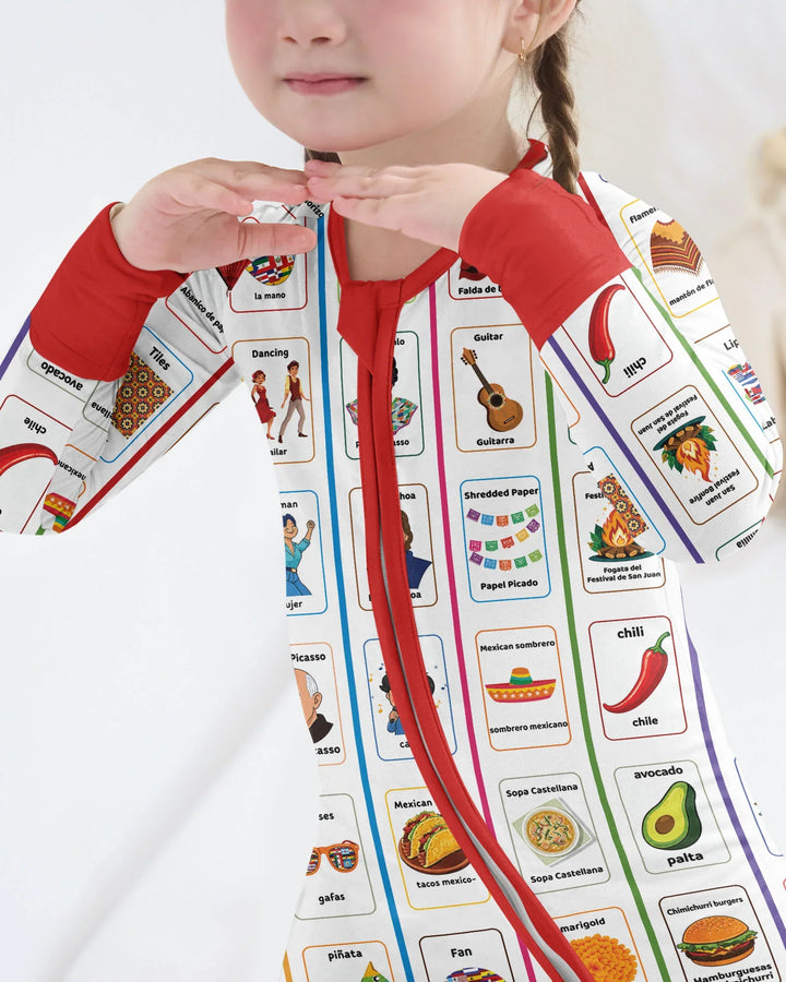 Lotería Hispanic Heritage Month Bamboo Convertible Zippy