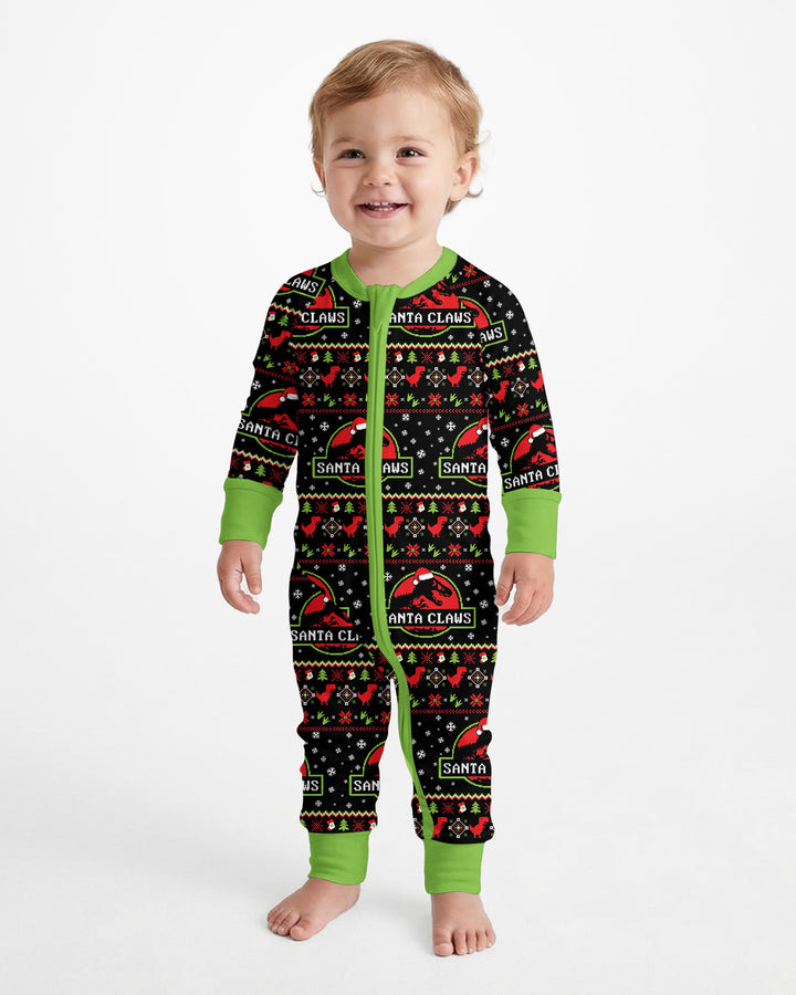 Santa Claws Christmas Bamboo Convertible Zippy