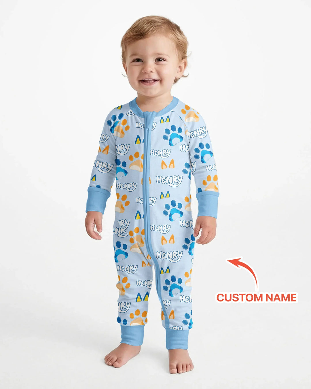 Gerippte Babykleidung mit individuellem Foto - Weich &amp; Skizzenhaft