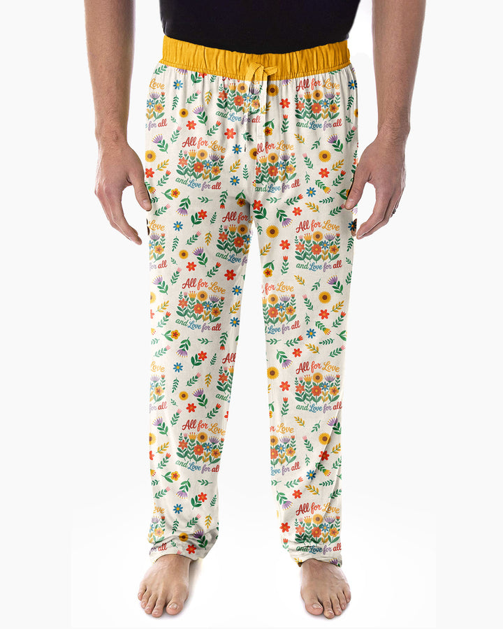 Love For All Family Matching Bamboo Men's Pajama Set