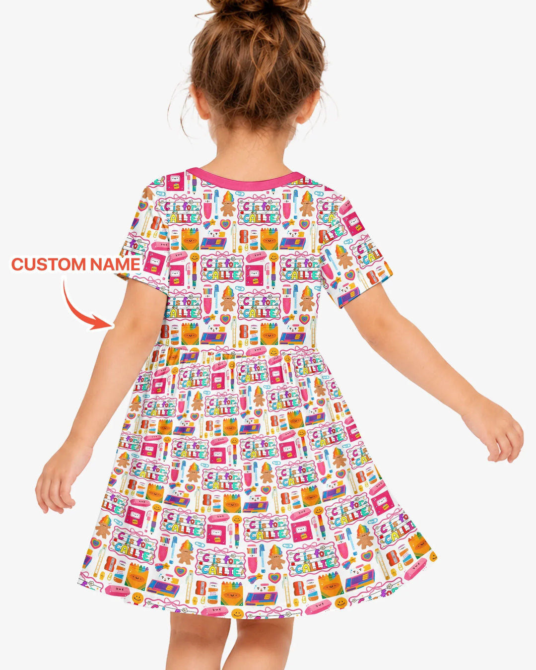 Vorlage Bambus Twirl Kleid