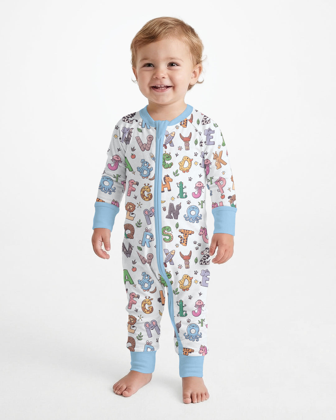 Animals Alphabet Bamboo Convertible Zippy