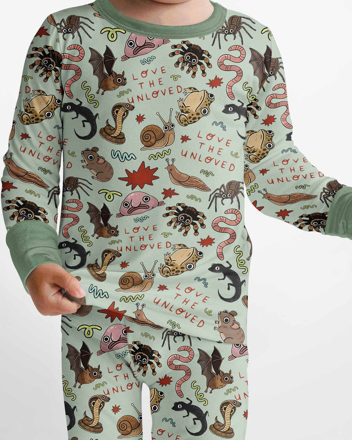 Love the Unloved Bamboo Two Piece Long Sleeve Pajama Set