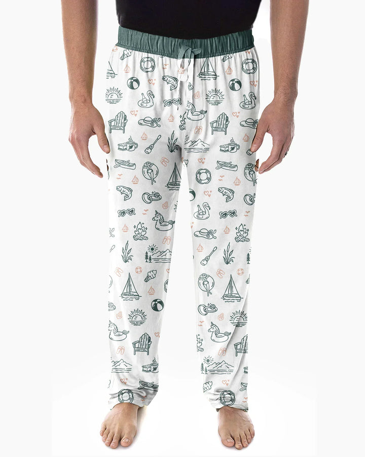 Lake Vibe Bamboo Men's Pajama Set