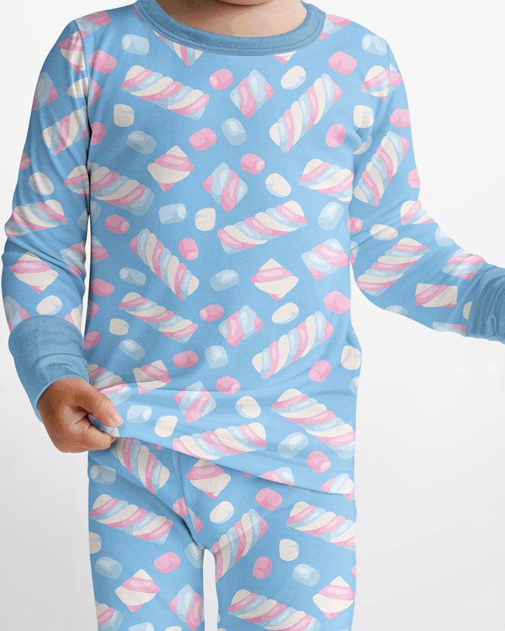Mallow Mania Bamboo Two Piece Long Sleeve Pajama Set