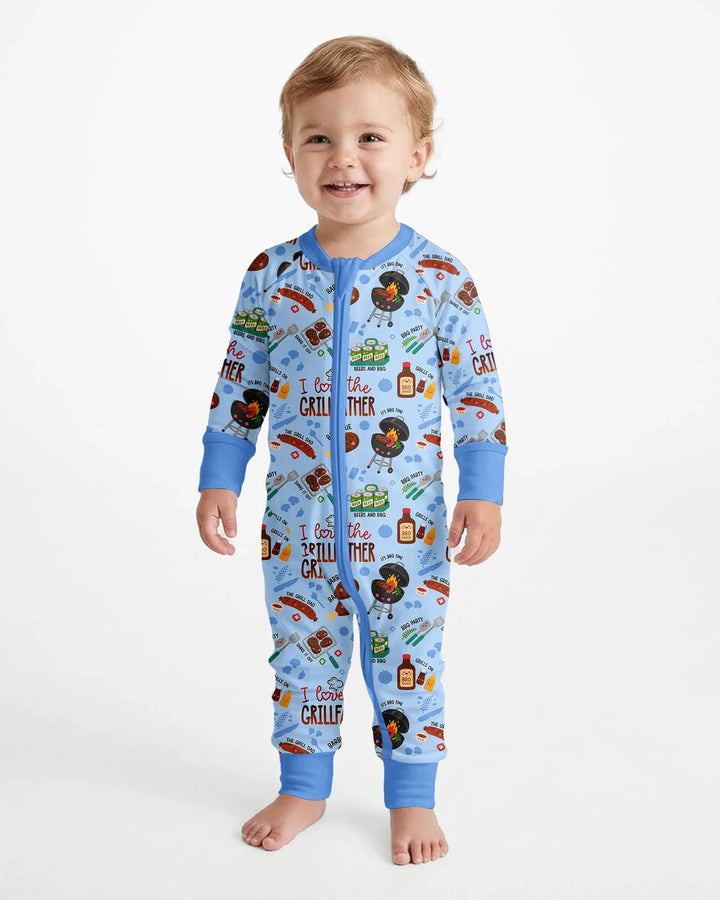Gerippte Babykleidung mit individuellem Foto - Weich &amp; Skizzenhaft