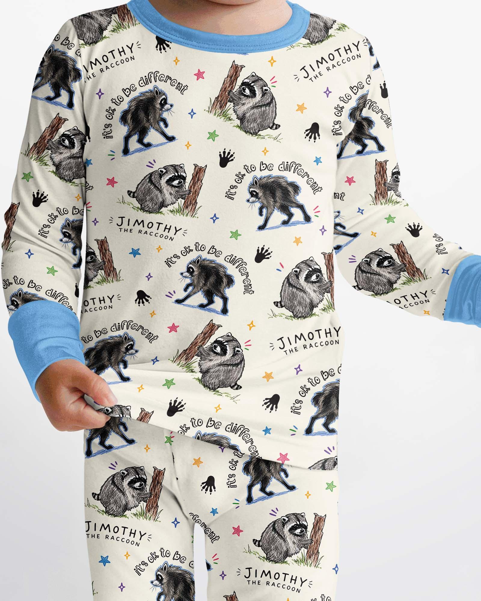 It's Okay to be Jimothy Bamboo Two Piece Long Sleeve Pajama Set
