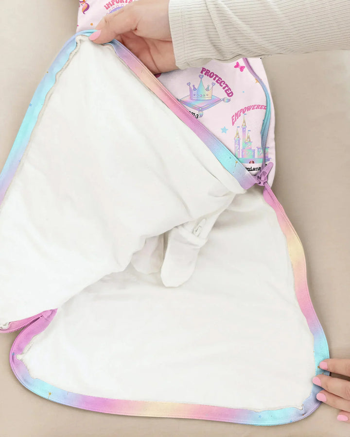 God Says I Am Girl Bamboo Sleep Bag