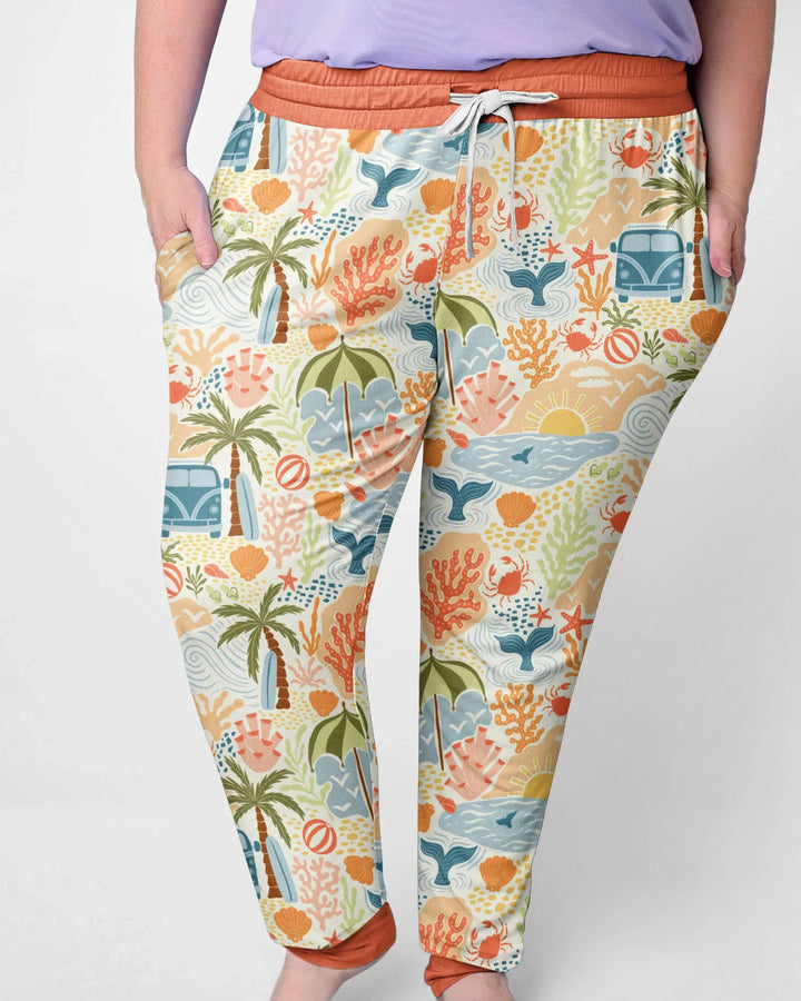 Vorlage Bambus Damen Pyjama Set