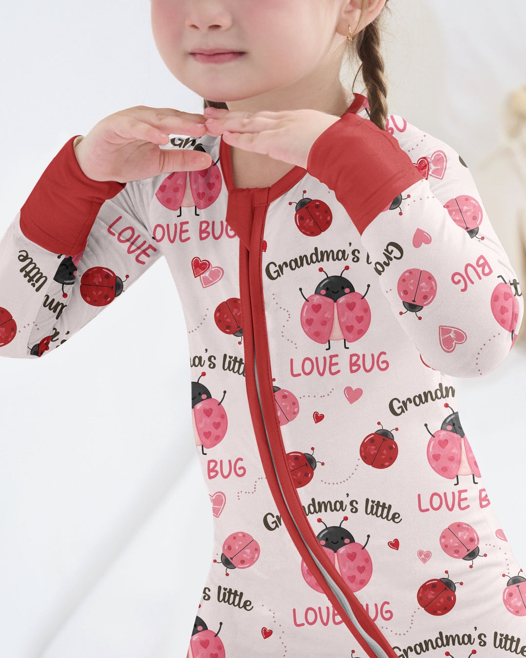 Grandma's Little Love Bug Bamboo Convertible Zippy