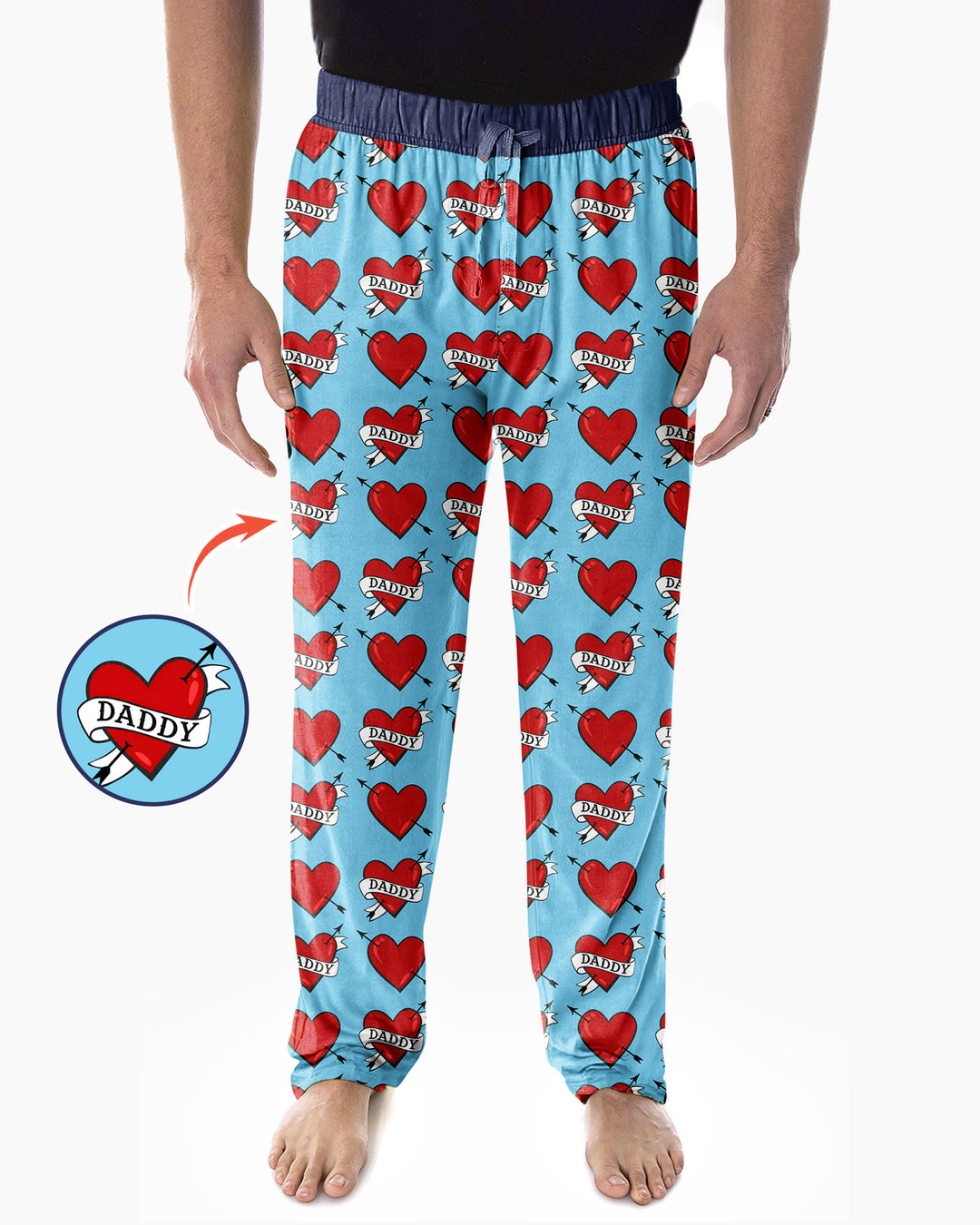 plantilla de Conjunto de Pijama de Bambú Personalizado para Hombre