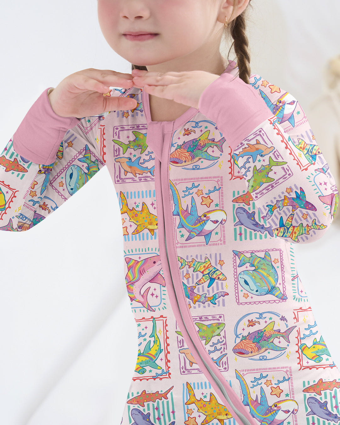 Shark Tropical Bamboo Convertible Zippy
