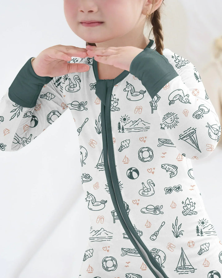 Gerippte Babykleidung mit individuellem Foto - Weich &amp; Skizzenhaft