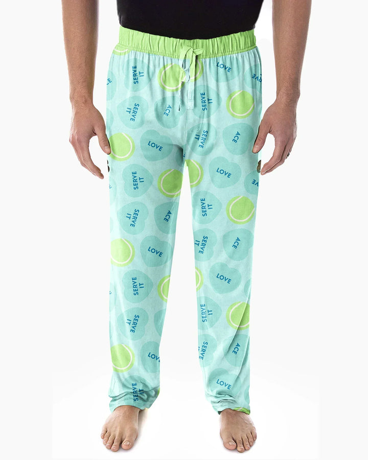 Tennis with Love Bamboo Men's Pajama Set