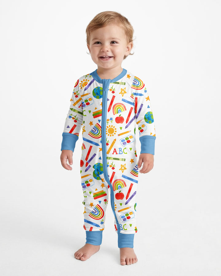 School Scribbles Bamboo Convertible Zippy