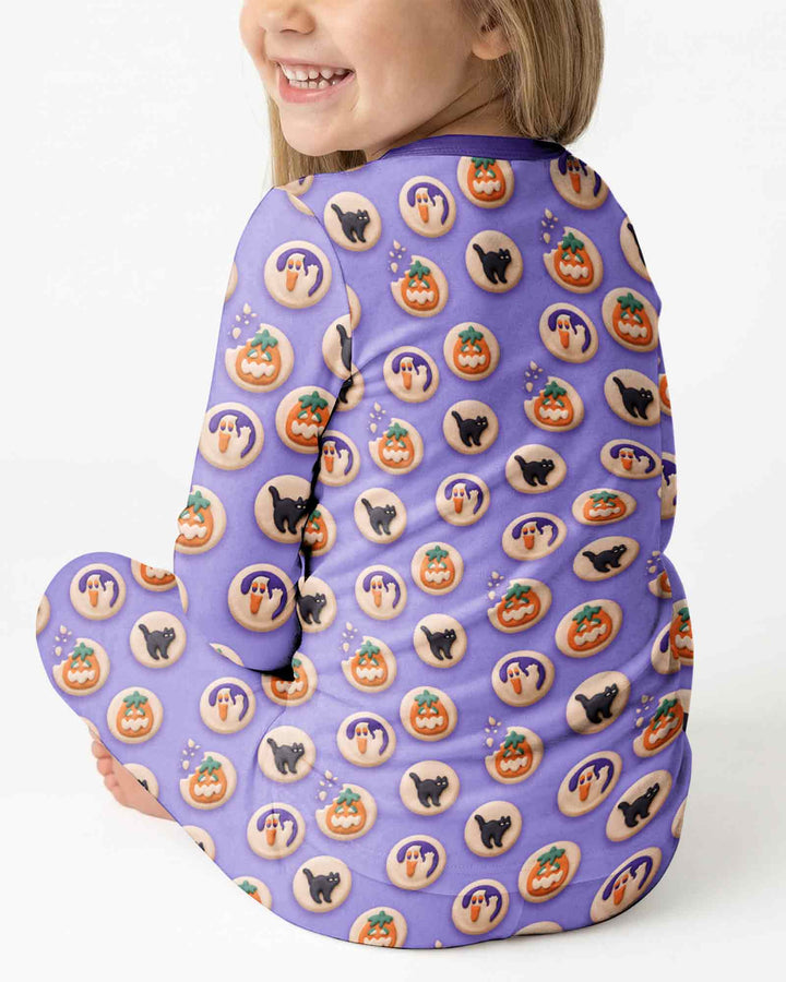 Spooky Sugar Cookie Bamboo Two Piece Long Sleeve Pajama Set