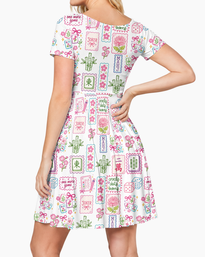 Vorlage Bambus Twirl Kleid