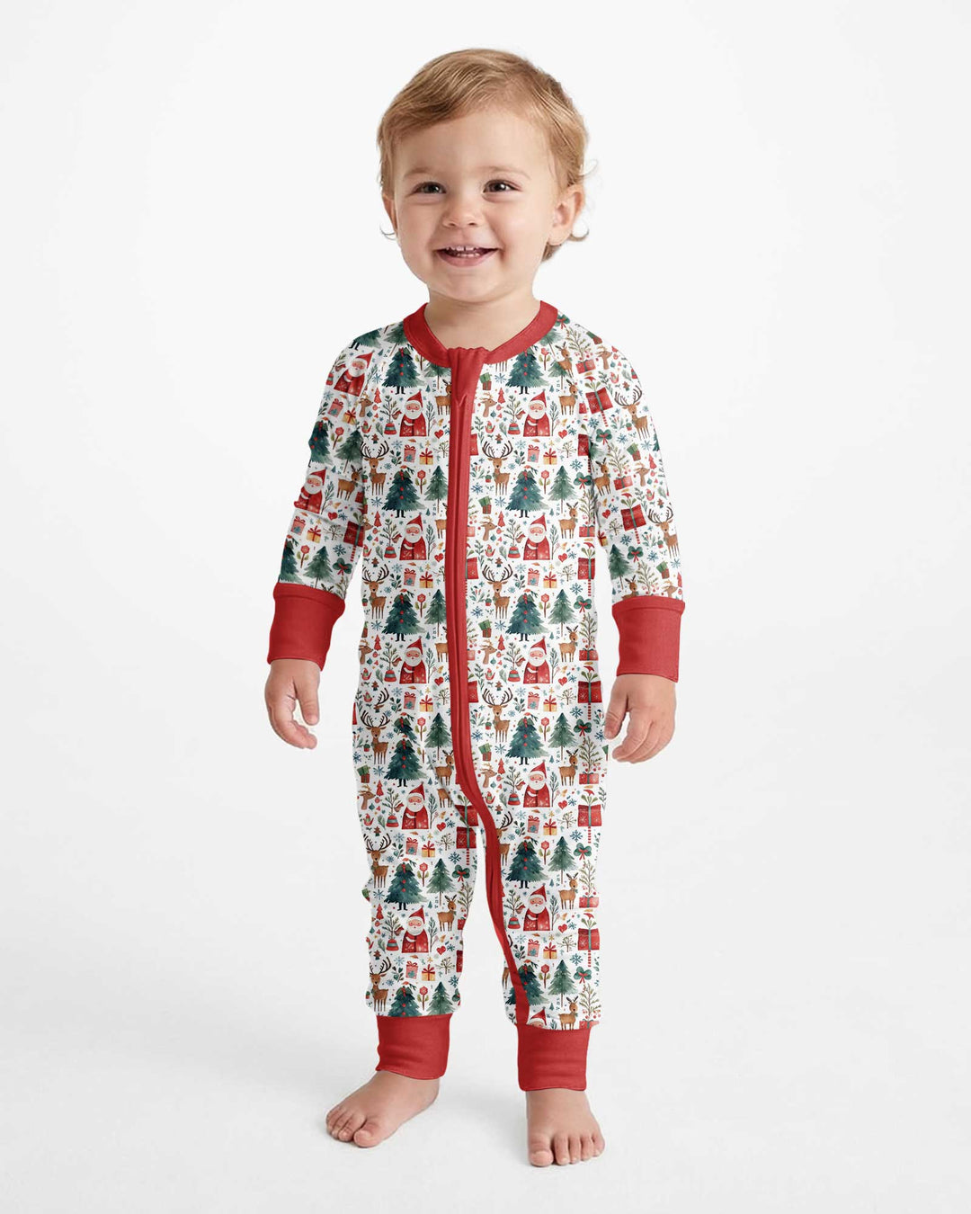 Christmas Tree Santa Bamboo Convertible Zippy