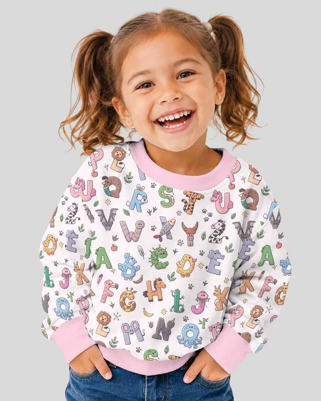 Ramadan Mubarak Bambus Rundhals-Sweatshirt