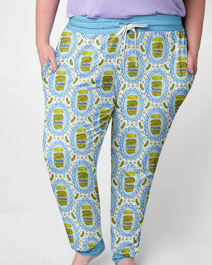Pickle Coquette Bamboo Women Pajama Set