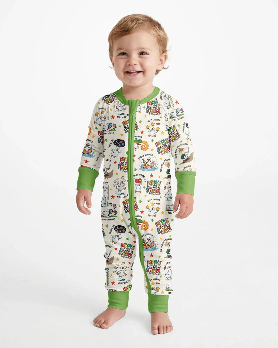 Gerippte Babykleidung mit individuellem Foto - Weich &amp; Skizzenhaft