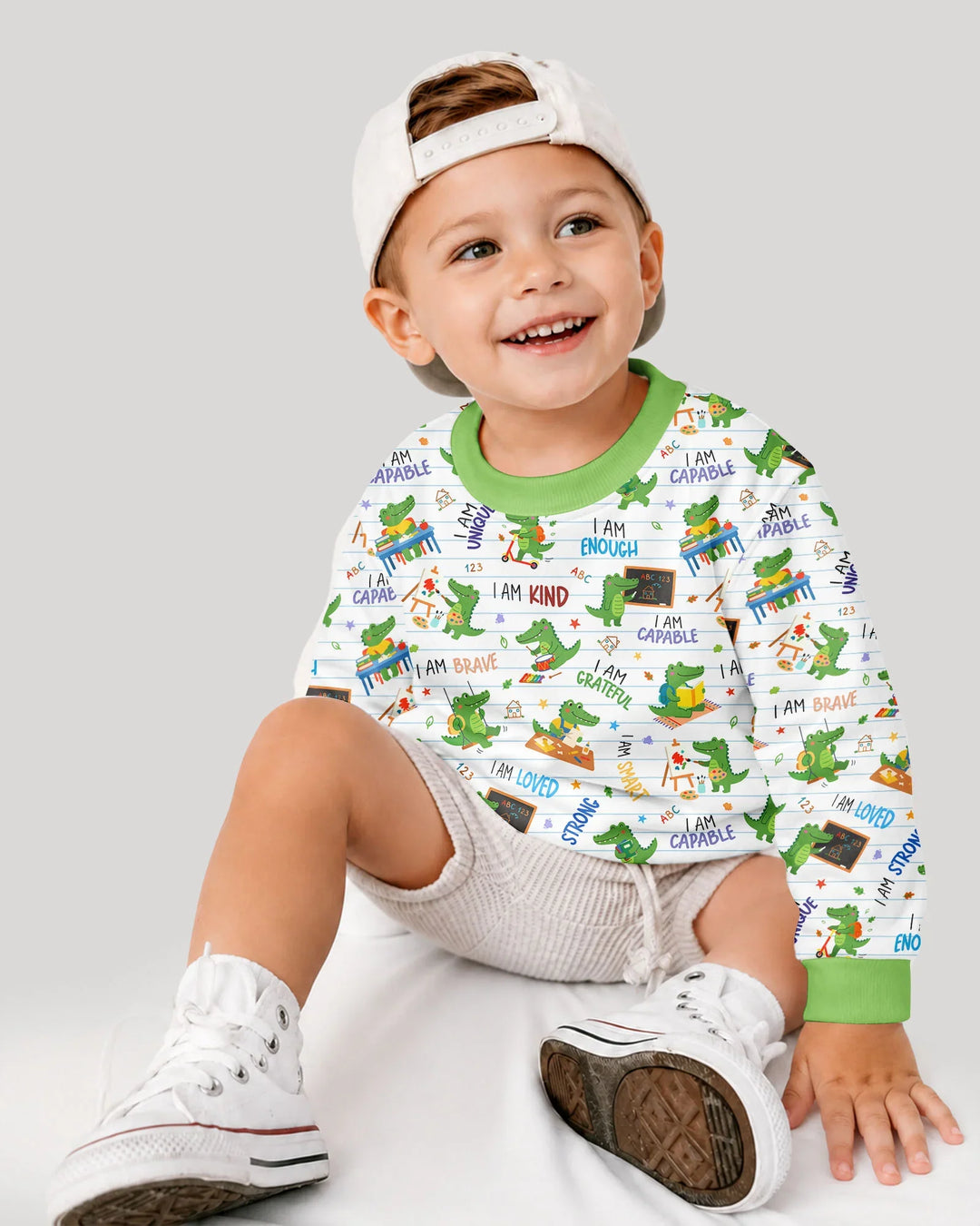 Brave Gator Days Bamboo Crewneck Sweatshirt