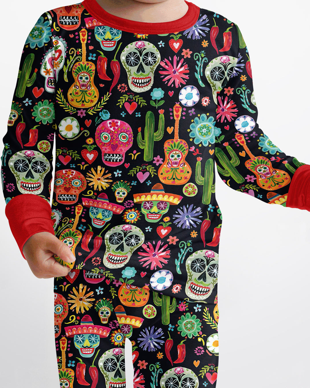 Mi Calaverita Bamboo Two Piece Long Sleeve Pajama Set
