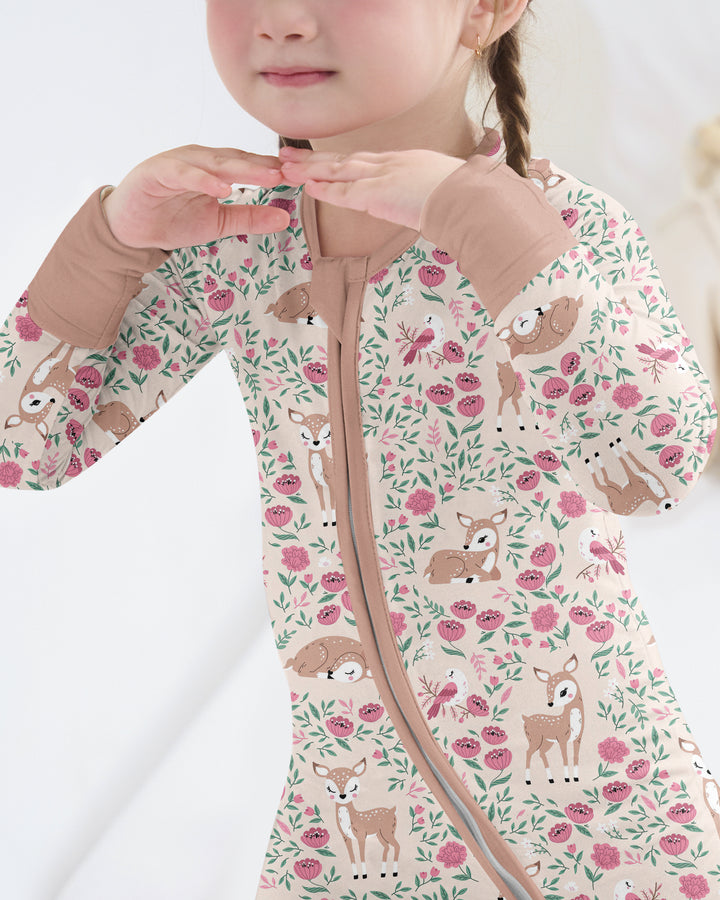 Little Deer Meadow Bamboo Convertible Zippy