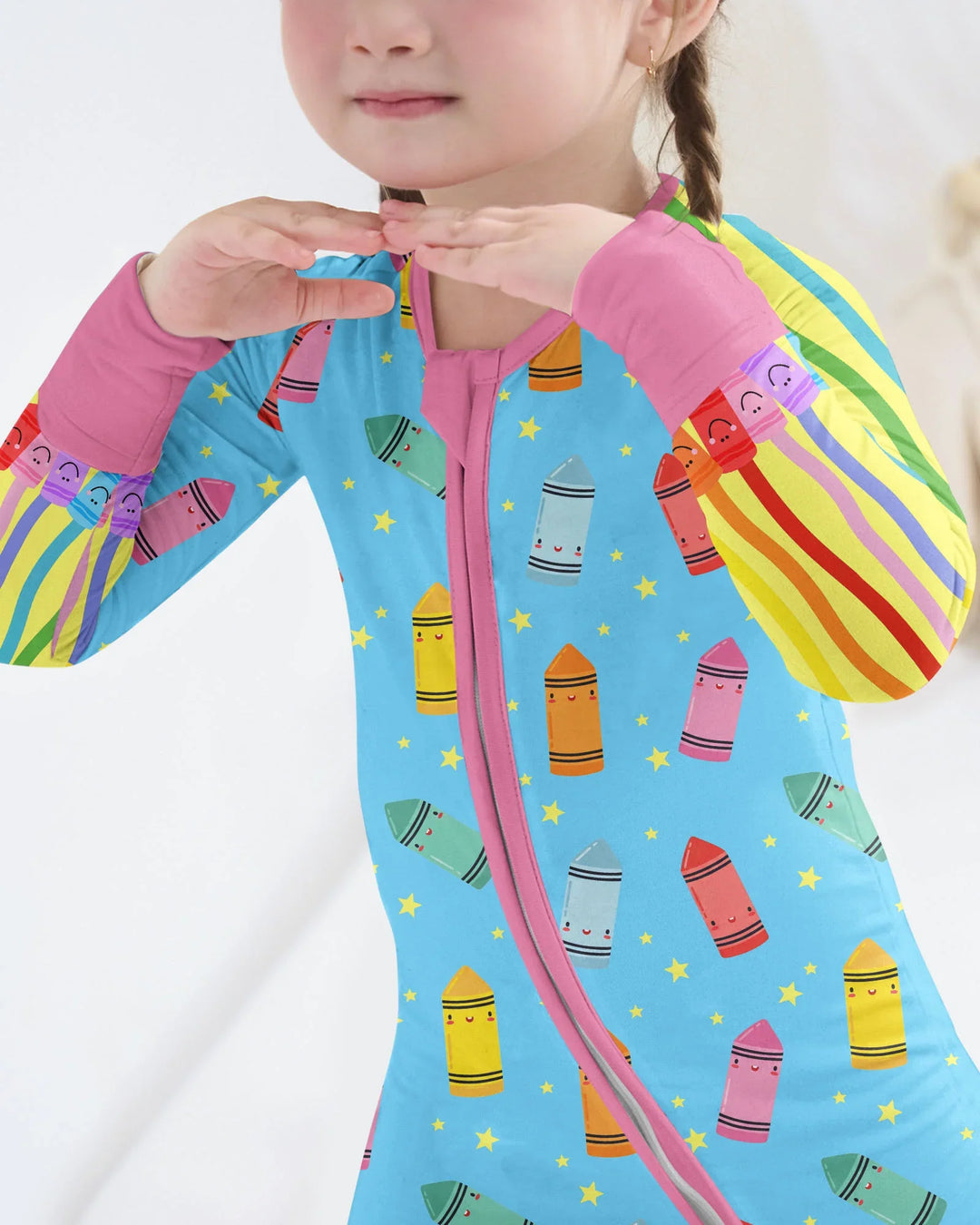 Gerippte Babykleidung mit individuellem Foto - Weich &amp; Skizzenhaft