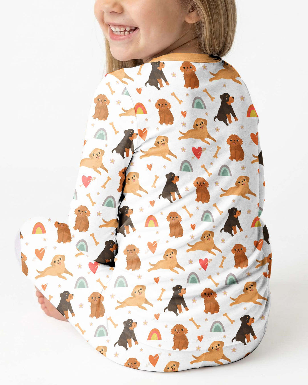 Brown Dogs Bamboo Two Piece Pajama Set