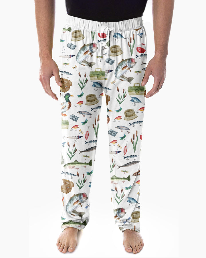 Daddy's Fishing Buddy Daddy& Me Matching Bamboo Men's Pajama Set