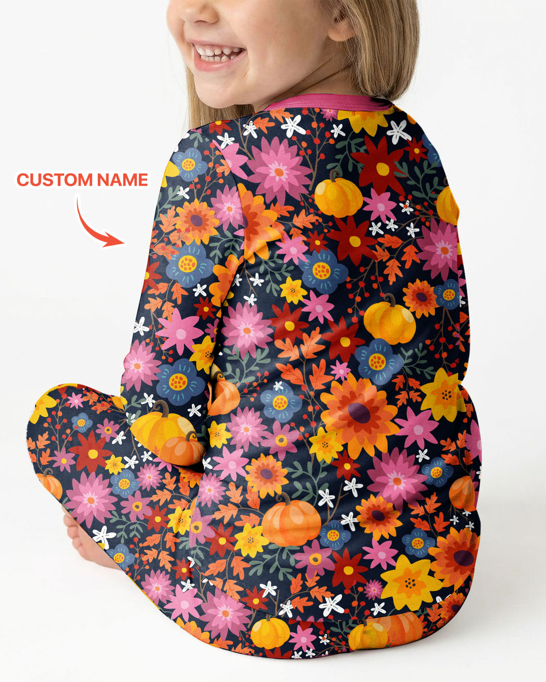 My first Dia de Muertos Bamboo Two Piece Long Sleeve Pajama Set