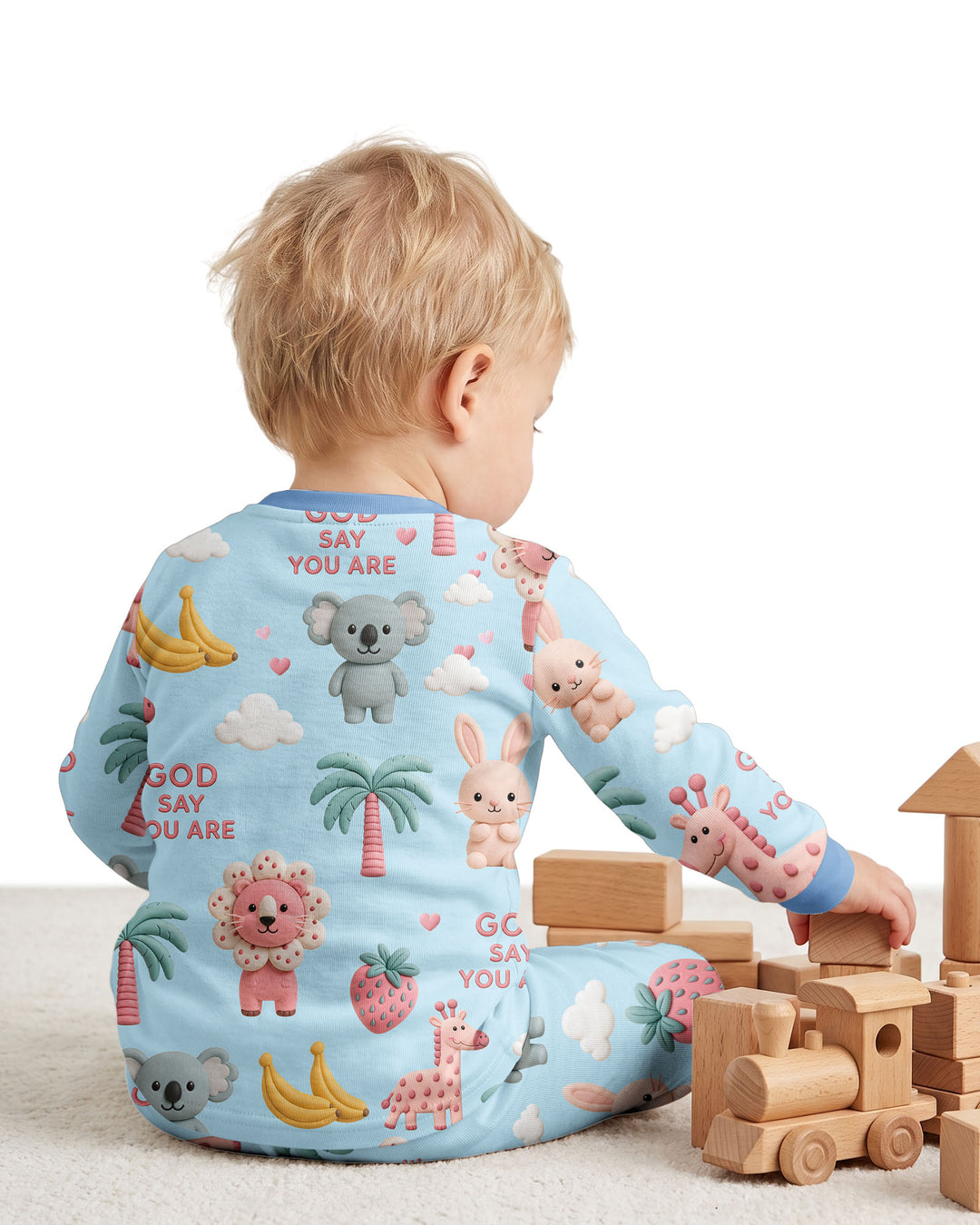 Little Blessings Bamboo Two Piece Long Sleeve Pajama Set