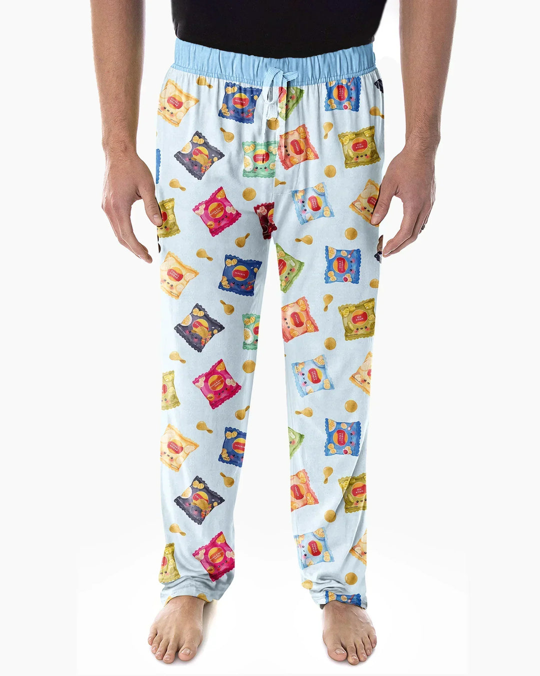 Potato Chips Bamboo Men's Pajama Set