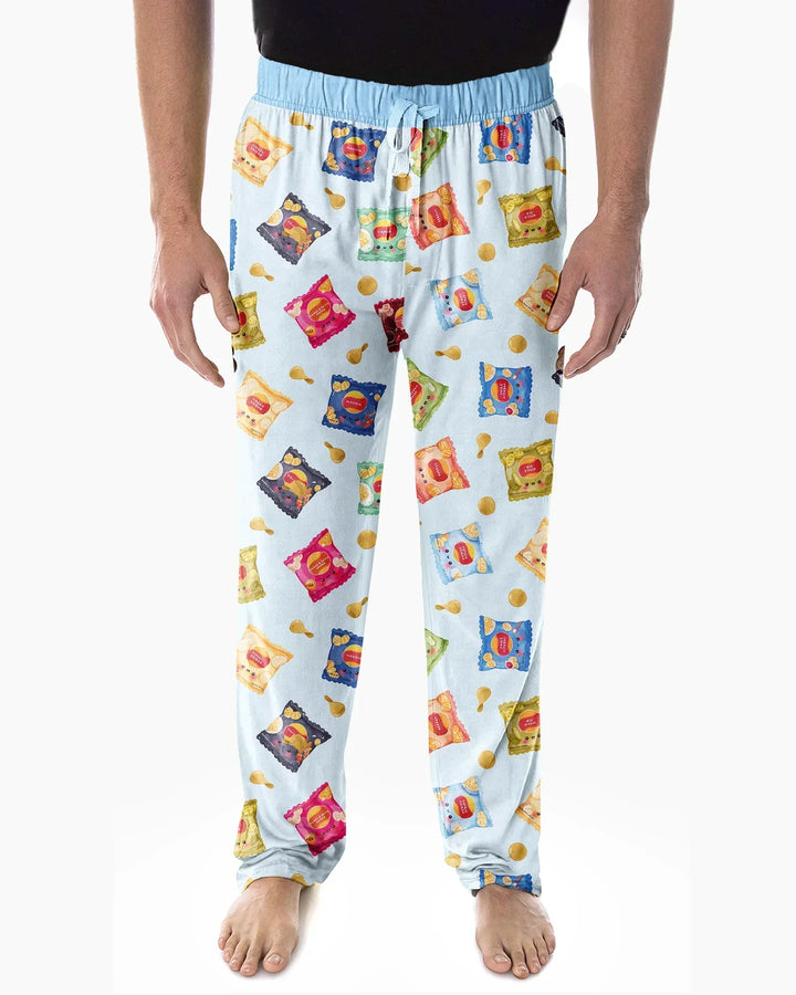 Potato Chips Bamboo Men's Pajama Set