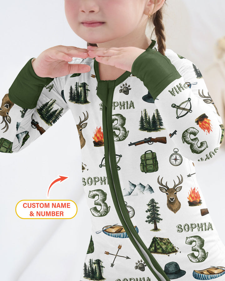 Personalized Birthday Camper Bamboo Convertible Zippy