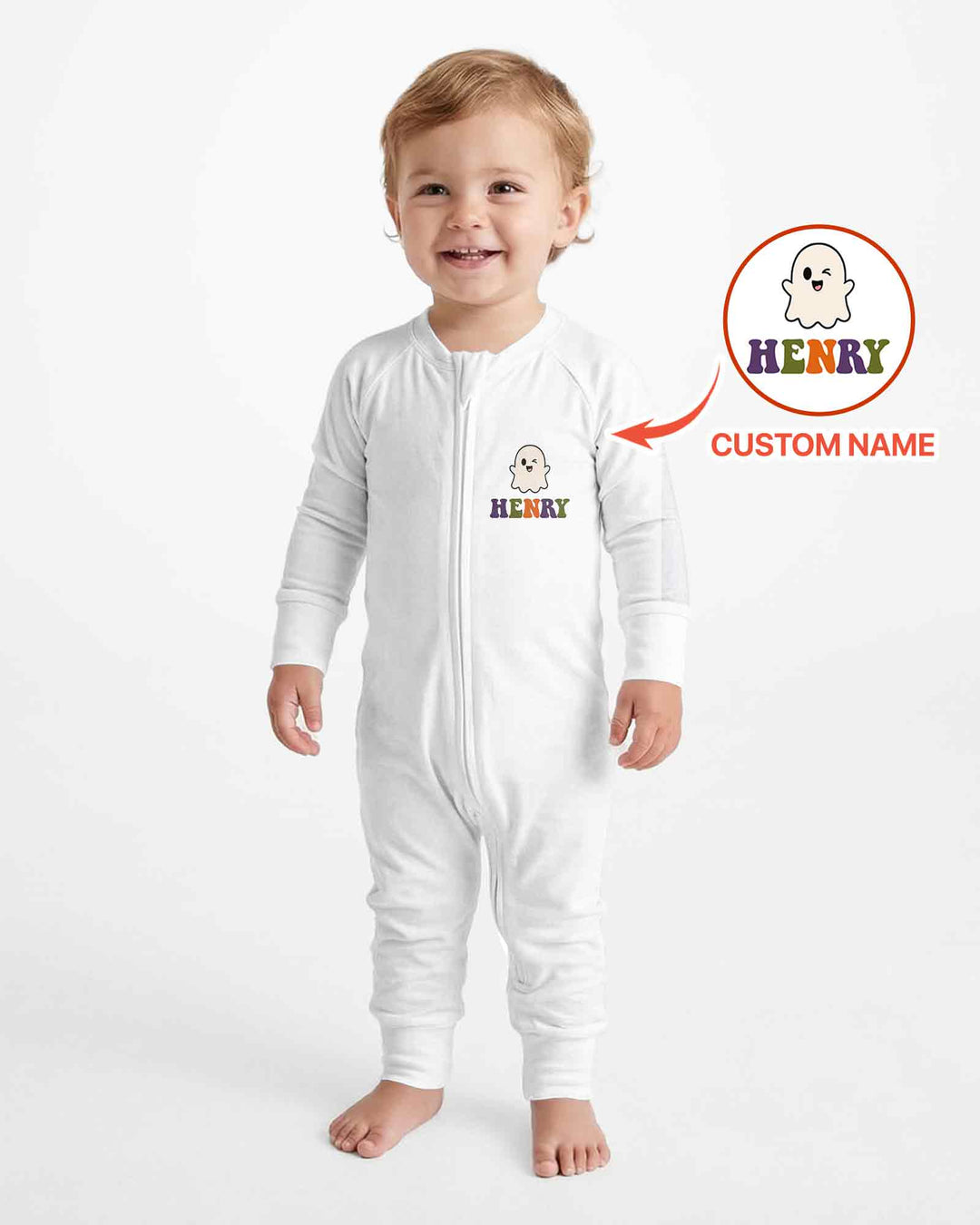 Gerippte Babykleidung mit individuellem Foto - Weich &amp; Skizzenhaft