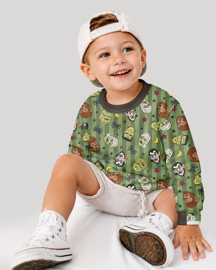 Sweatshirt mit Rundhalsausschnitt aus Bambusfaser