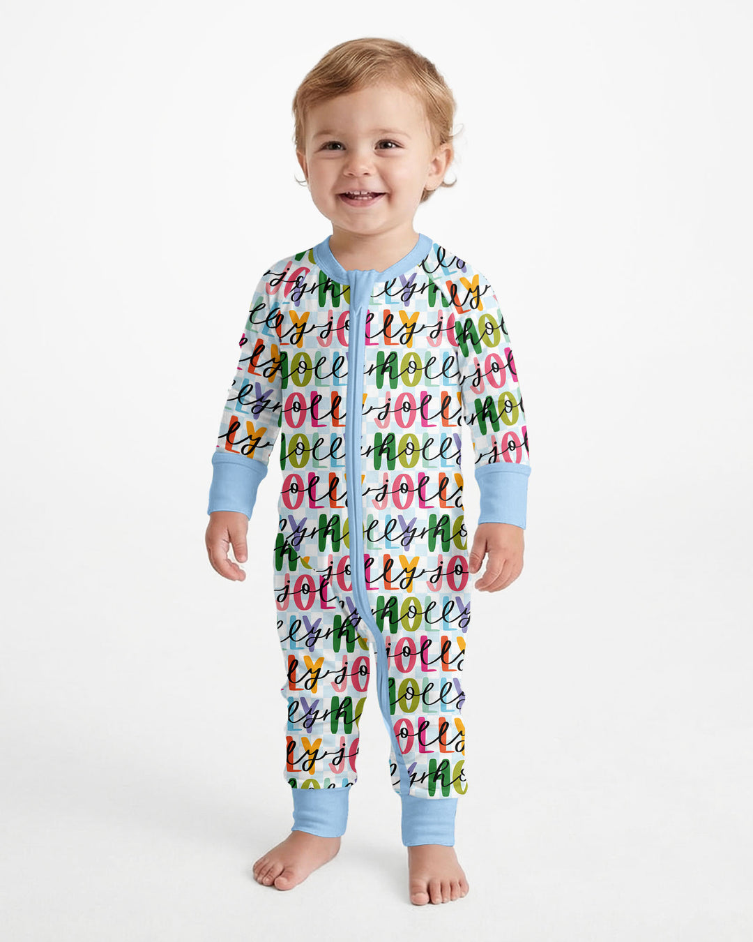 Colorful Holly Jolly Bamboo Convertible Zippy