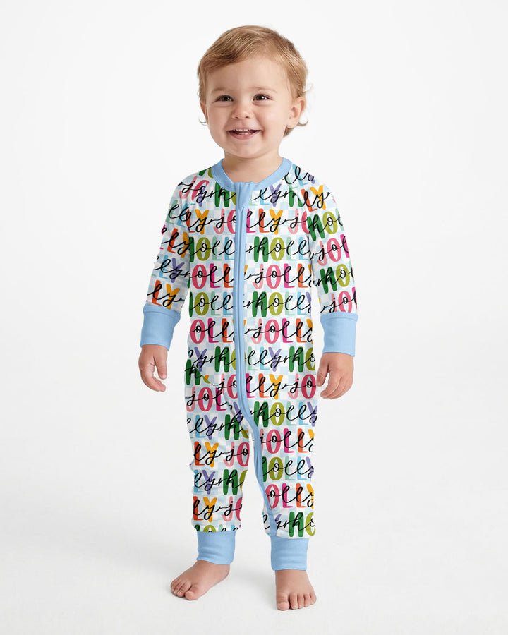 Colorful Holly Jolly Bamboo Convertible Zippy