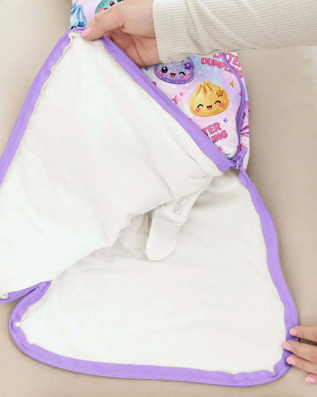 Glitter Dumpling Bamboo Sleep Bag