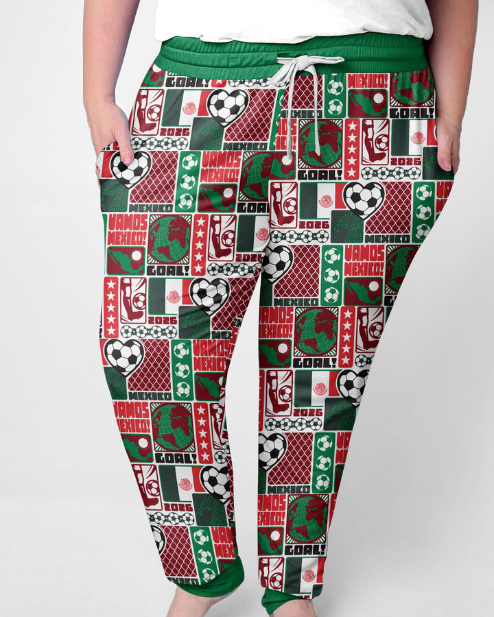 Plantilla de conjunto de pijama de mujer de bambú