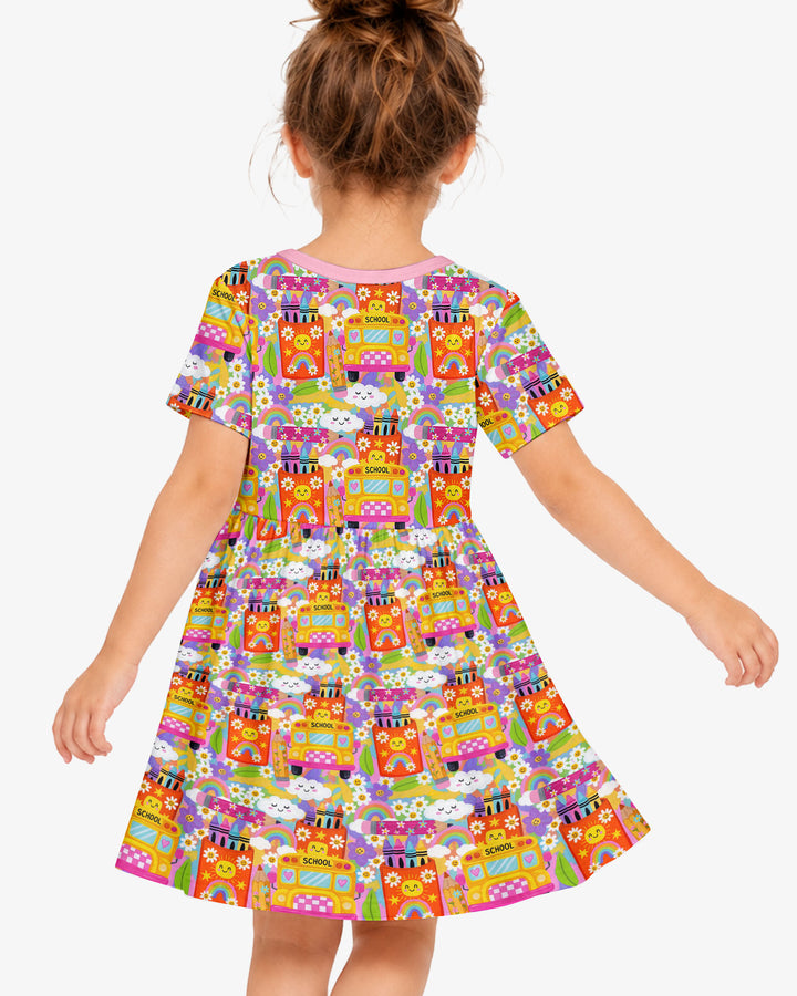 Vorlage Bambus Twirl Kleid