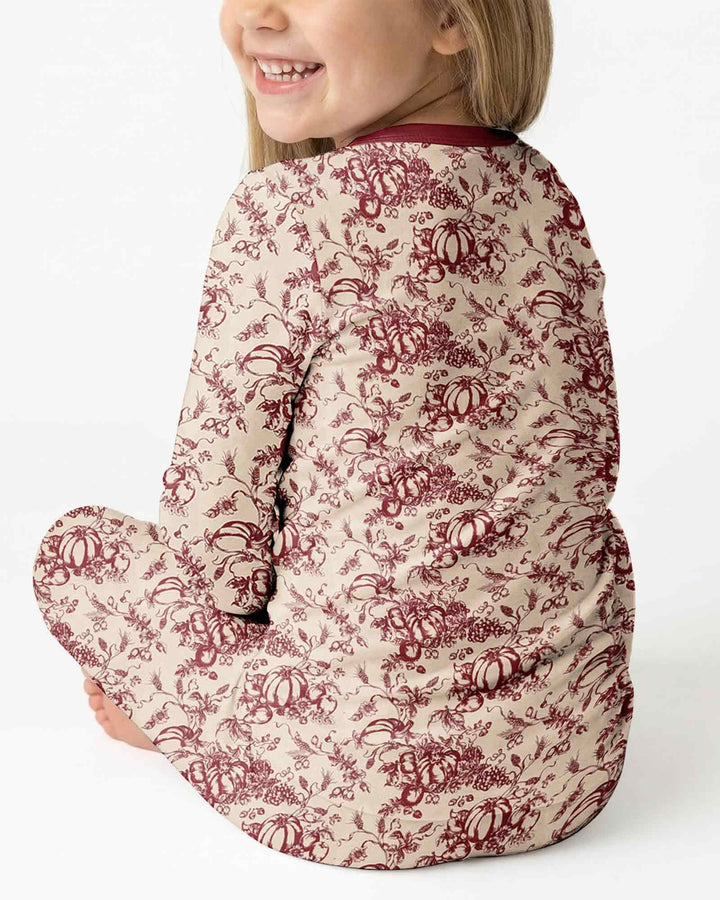 Conjunto de pijama de dos piezas de bambú con mangas largas, plantilla PERSONALIZADA