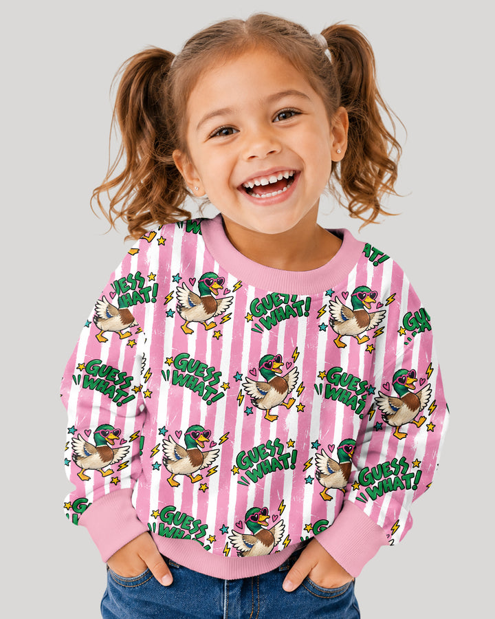 Guess What Mallard Butt Bamboo Crewneck Sweatshirt