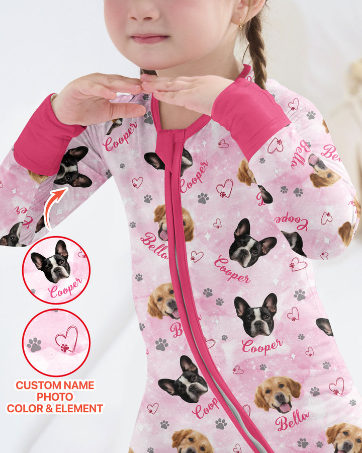 Personalized Family Matching Bamboo Convertible Zippy