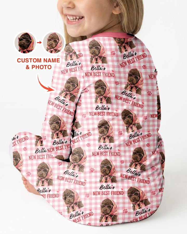 New Best Friend Bamboo Two Piece Long Sleeve Pajama Set